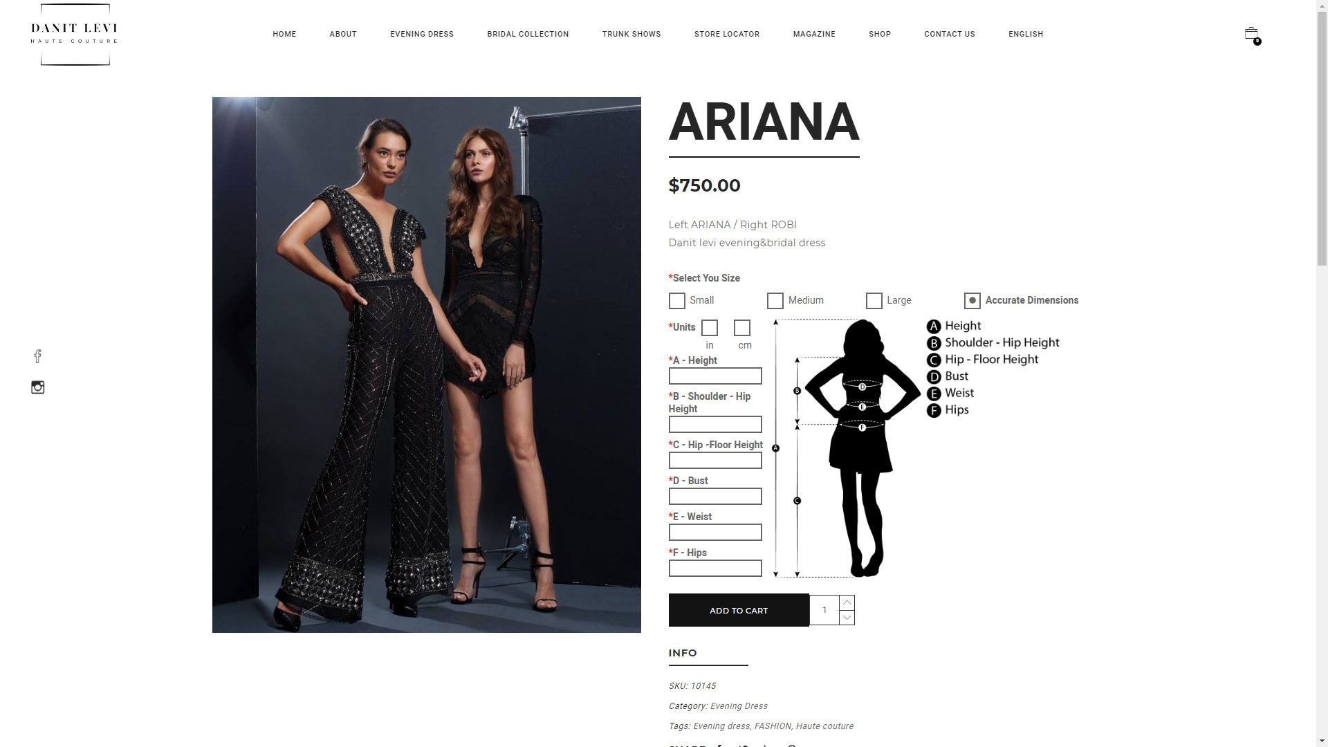 בניית אתר חנות אופנה