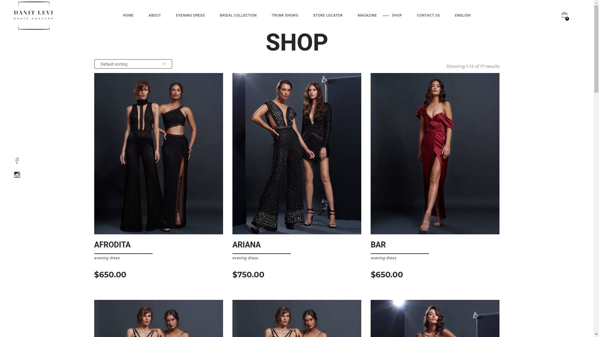 בניית אתר חנות אופנה