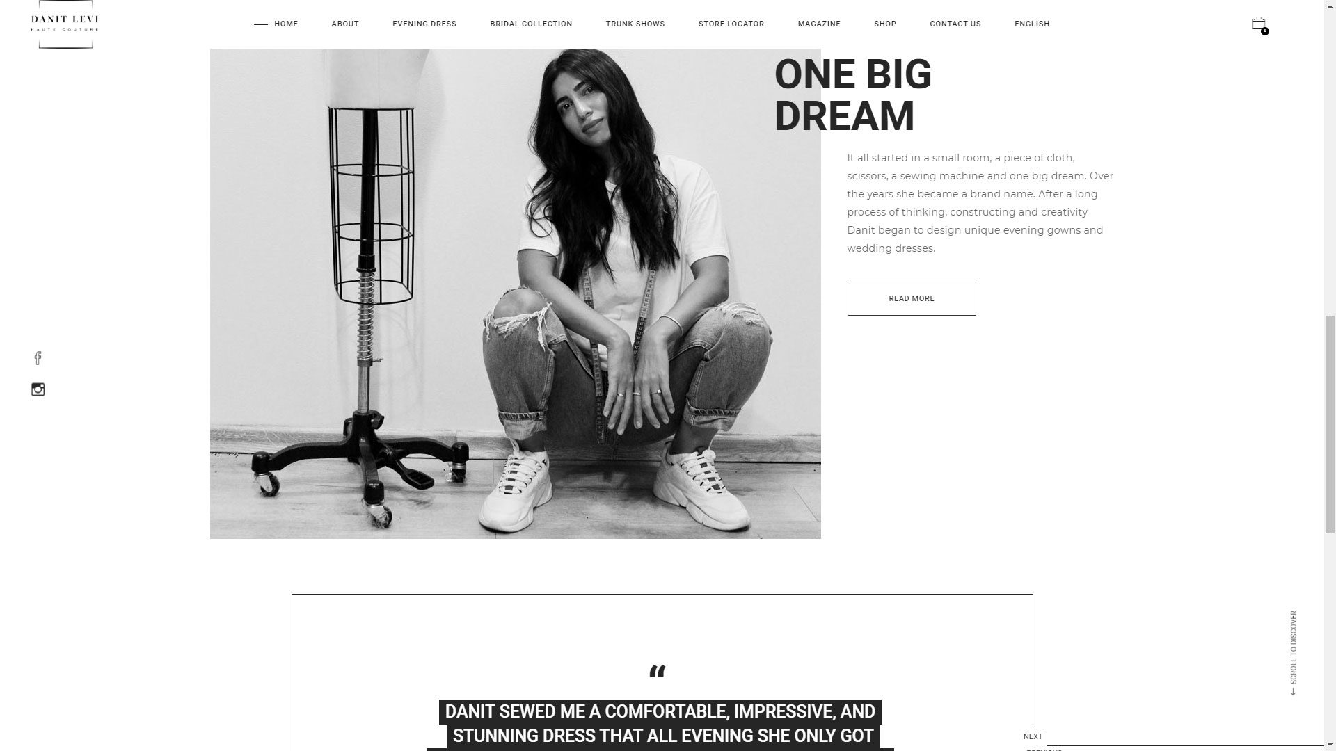 בניית אתר חנות אופנה