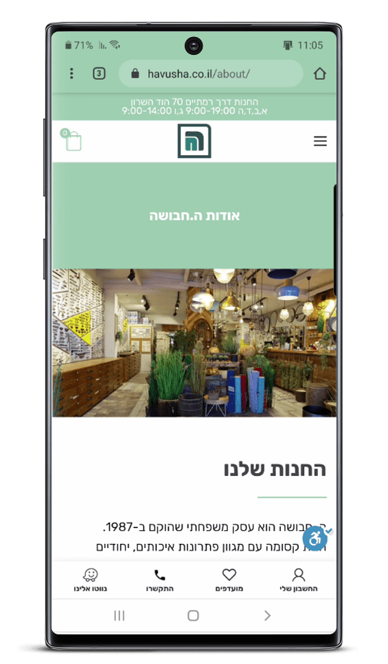 בניית אתר חנות וירטואלית