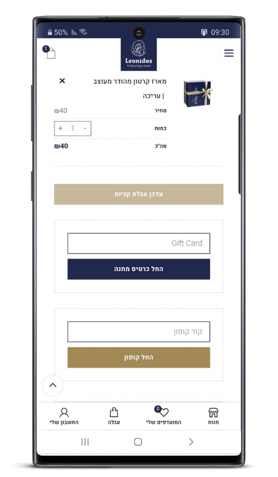 בניית אתר חנות וירטואלית