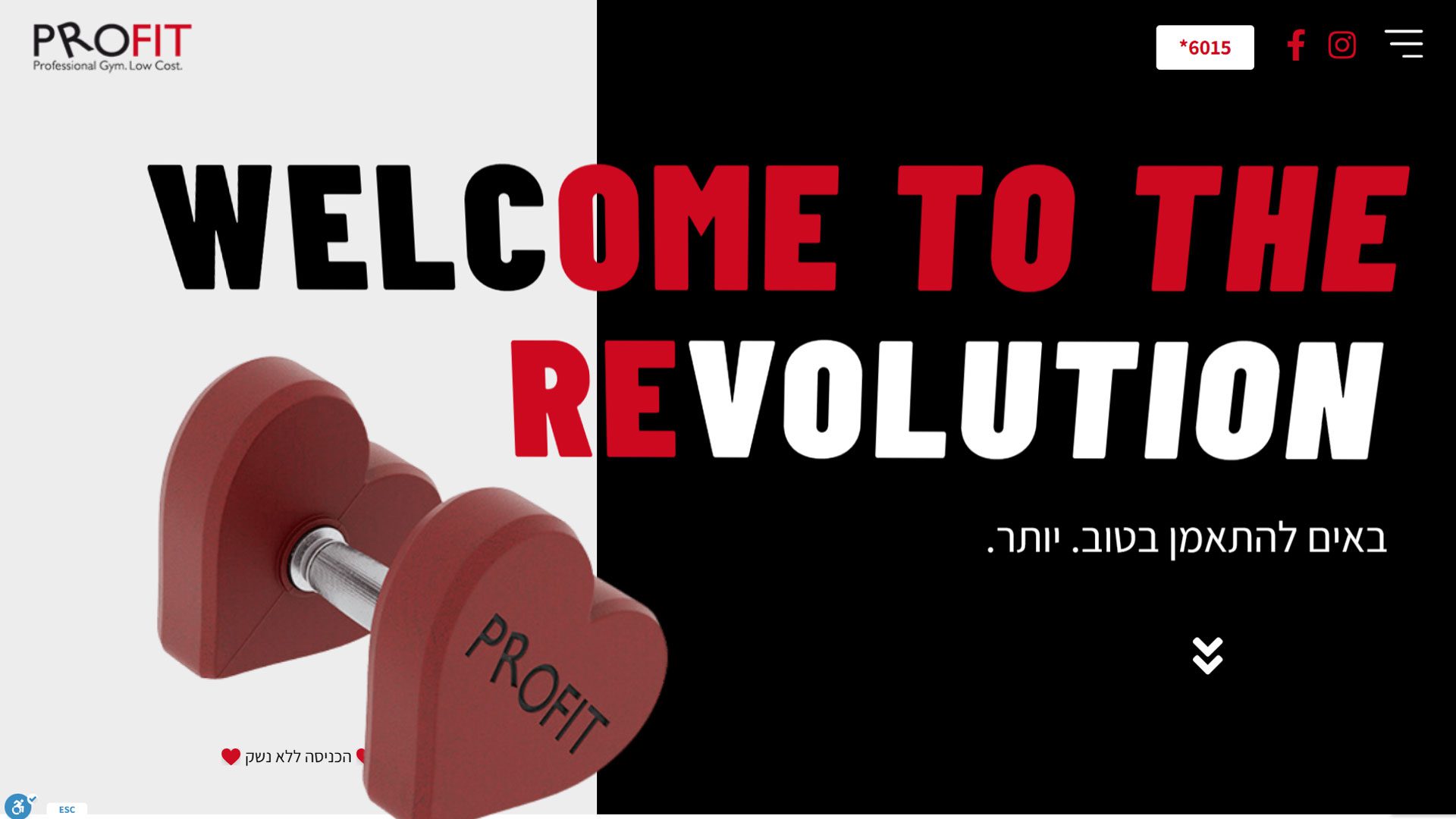 בניית אתר למכוני כושר