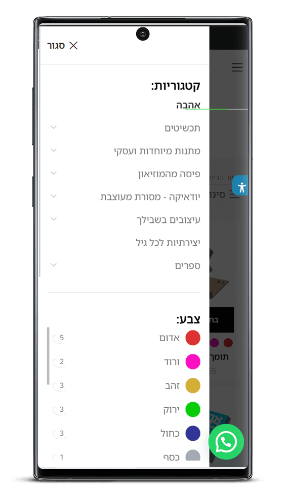 בניית אתר חנות עבור מוזיאון ישראל בירושליים